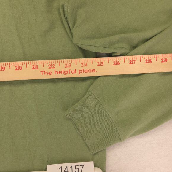 Carhartt Loose Fit Casual Crew Neck Long Sleeve T Shirt Mens Size XL Green - Picture 6 of 8